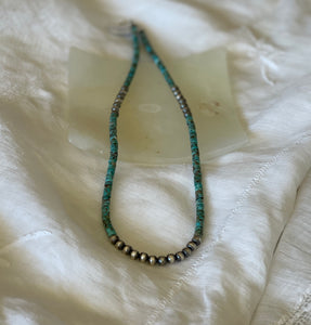 Navajo Pearl & Heishi Necklace