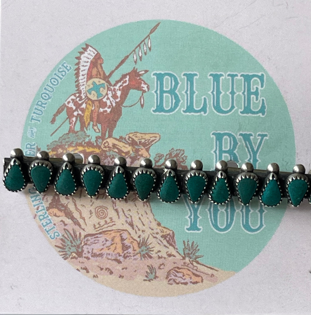 Zuni Malachite Pin