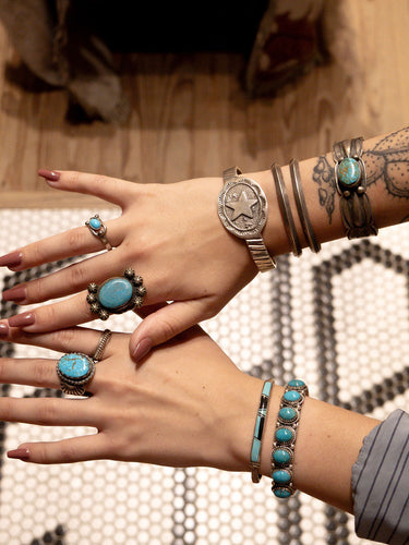 Kingman Inlay Bracelet