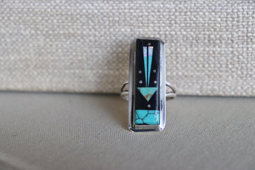 Arrow Inlay Ring