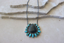 Load image into Gallery viewer, Turquoise and Agate Necklace