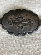Load image into Gallery viewer, 1920’s Sterling Silver Concho Belt