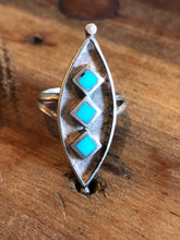 Load image into Gallery viewer, Turquoise Inlay Ring