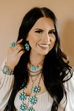Load image into Gallery viewer, Sonoran Rose Turquoise Statement Set
