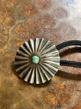 Load image into Gallery viewer, Turquoise Stamped Pony Holders